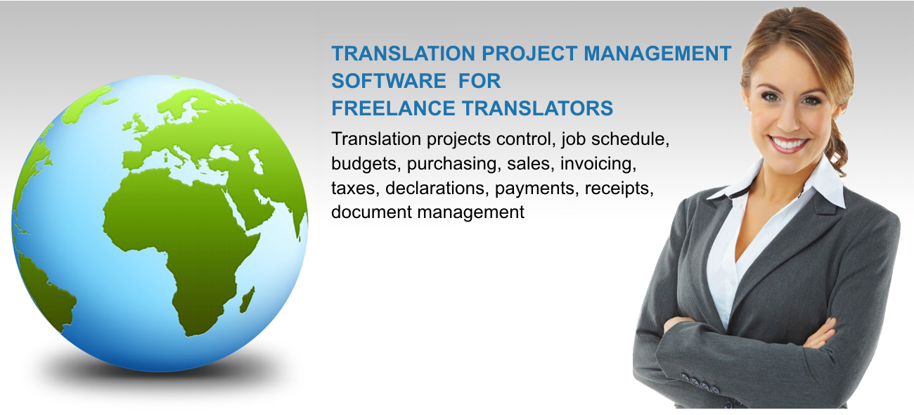 Management software for translators